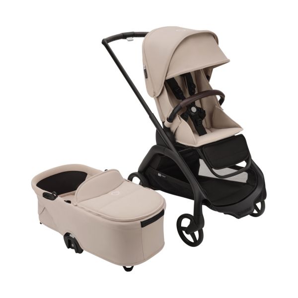 Bugaboo Dragonfly Kinderwagen 2-in-1 - Black / Desert Taupe