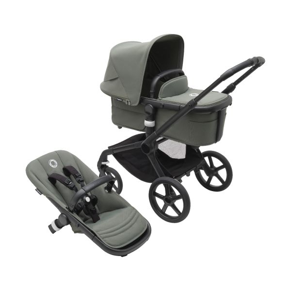 Bugaboo Fox 5 Kinderwagen 2-in-1 - Black / Forest Green