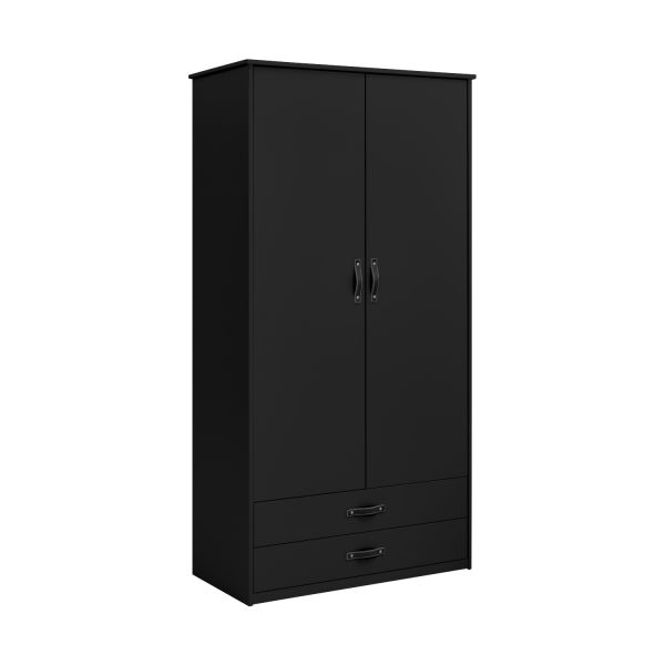 Cool Kids Kledingkast - Black Edition - 2-Deurs