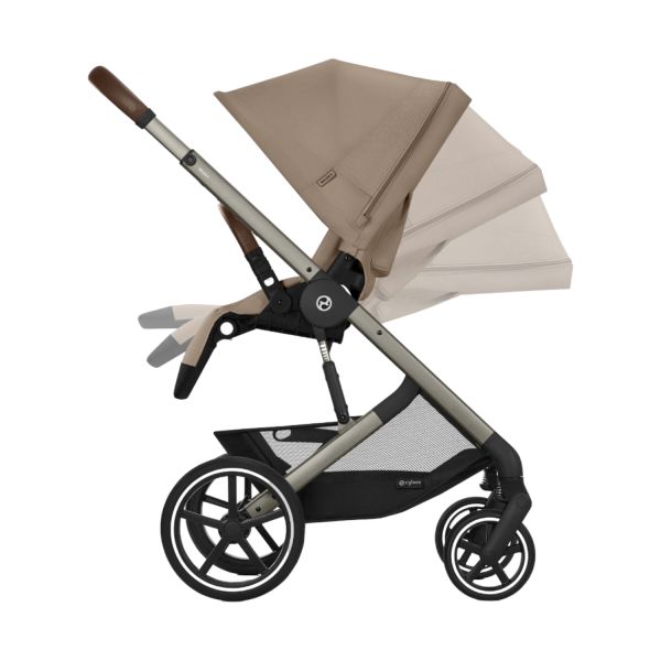 Cybex Balios S Lux Kinderwagen 2-in-1 - Taupe - Almond Beige / Beige