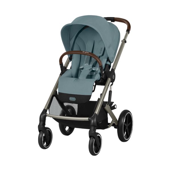 Cybex Balios S Lux Kinderwagen - Taupe - Stormy Blue / Light Blue