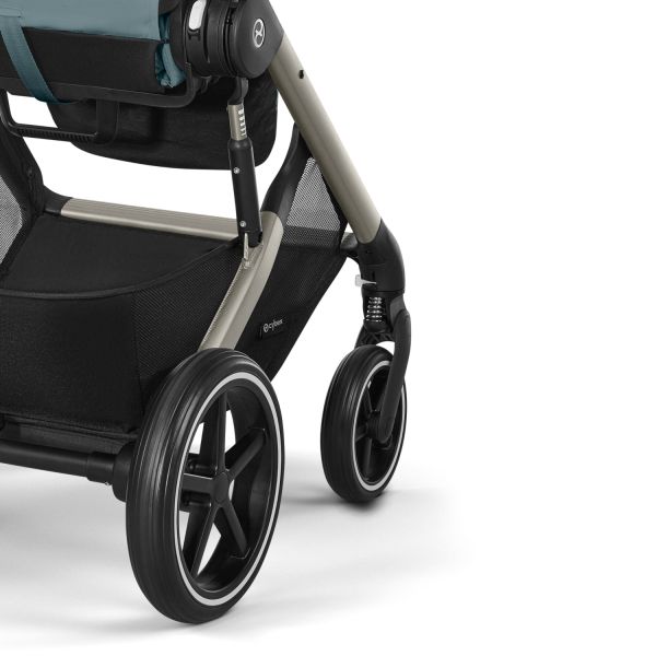 Cybex Balios S Lux Kinderwagen - Taupe - Stormy Blue / Light Blue