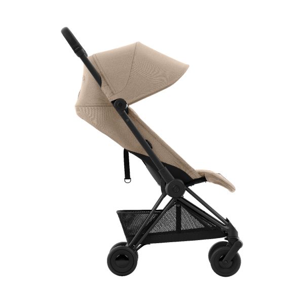 Cybex Coya Buggy - Matt Black Frame - Cozy Beige