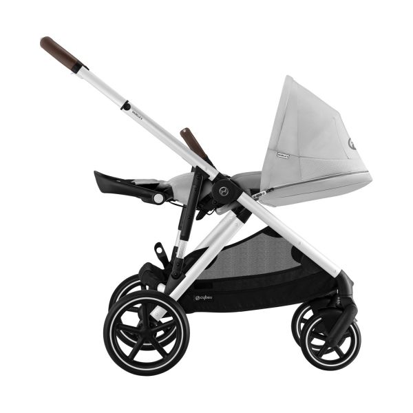 Cybex Gazelle S Kinderwagen Silver - Lava Grey