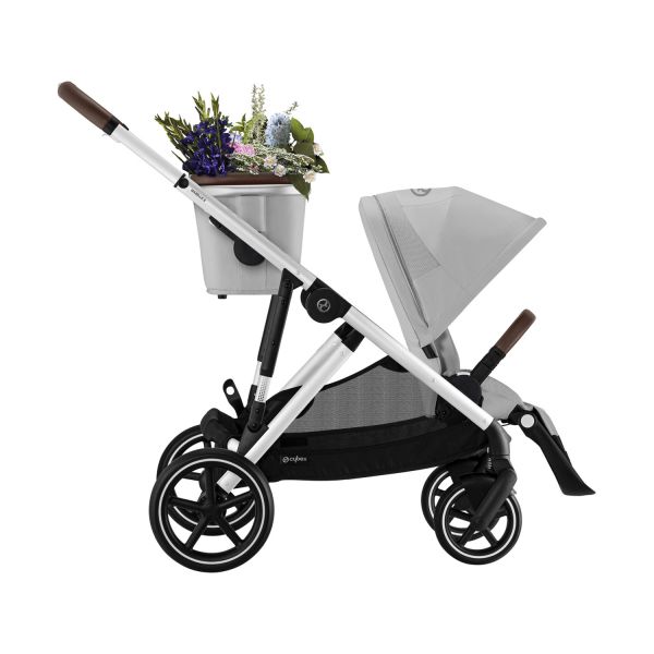 Cybex Gazelle S Kinderwagen Silver - Lava Grey