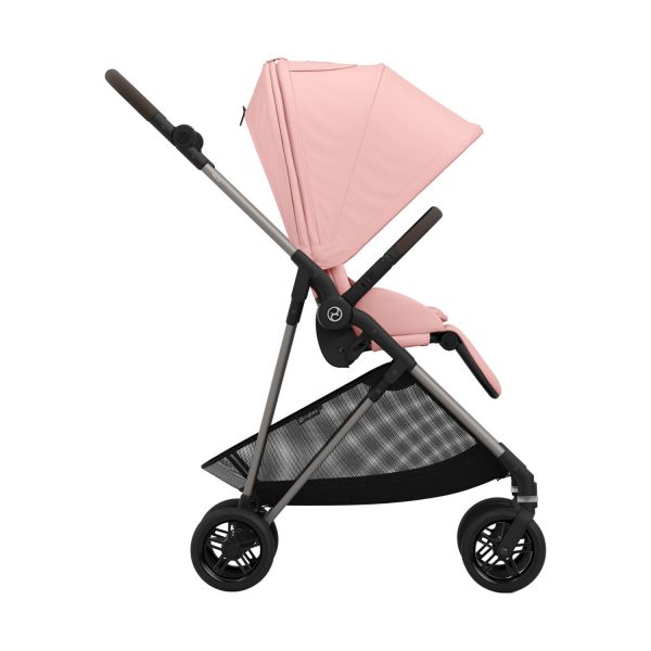 Cybex Melio Kinderwagen -  Taupe - Candy Pink