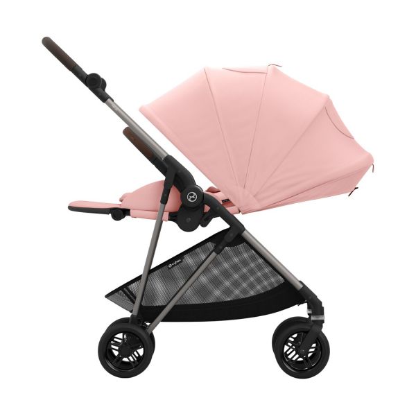 Cybex Melio Kinderwagen -  Taupe - Candy Pink
