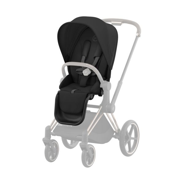 Cybex E-Priam 4 Kinderwagen Set 4-in-1 - Sepia Black