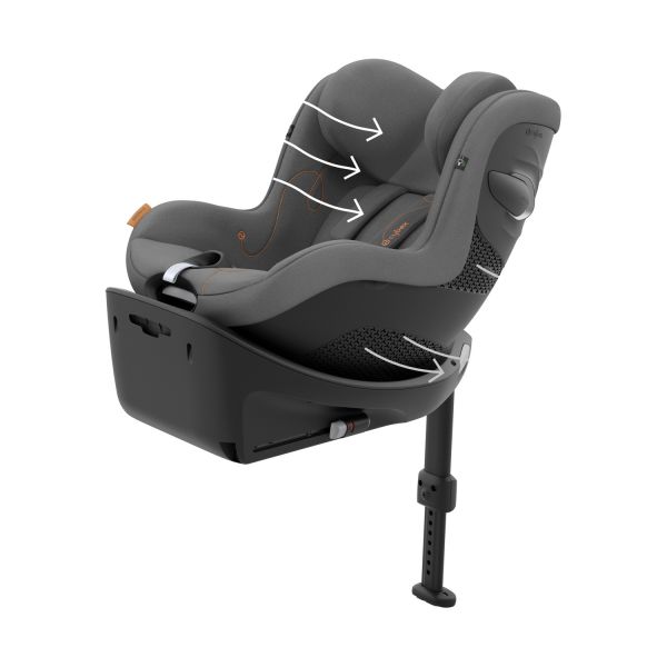 Cybex Sirona G I-Size Autostoeltje - Lava Grey / Mid Grey