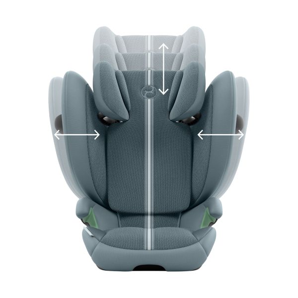 Cybex Solution G2 I-Fix Plus Autostoeltje - Stormy Blue / Light Blue