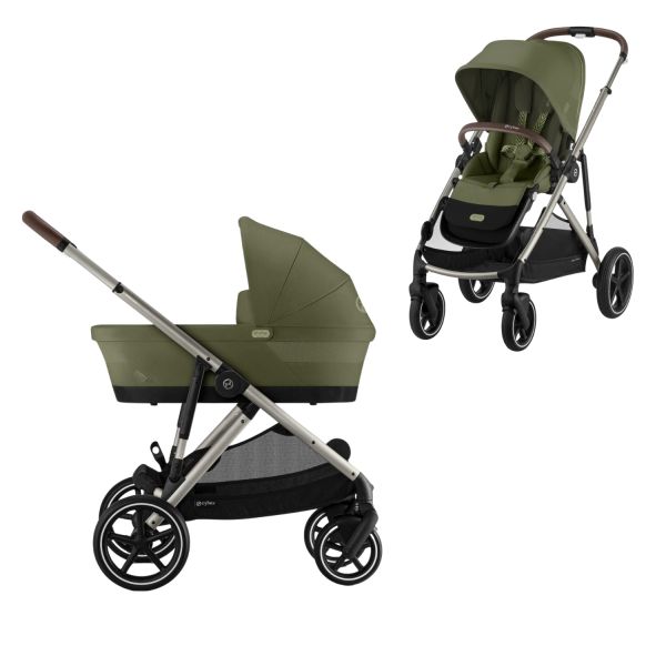 Cybex Gazelle S Kinderwagen 2-in-1 - Taupe - Almond Beige / Beige