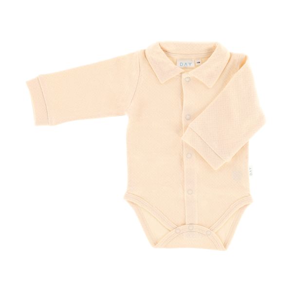 DAY Romper Met Kraagje - Apricot - Maat 50/56