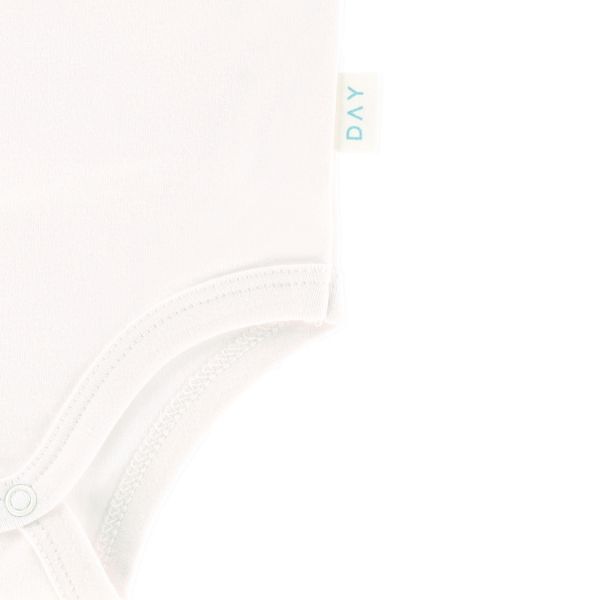 DAY Romper Korte Mouw - Off White - Mt. 50/56