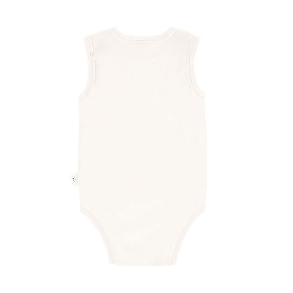 DAY Romper Mouwloos + Grow-Along - Off White - Mt. 50/56