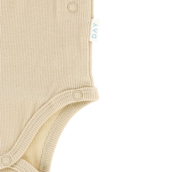 DAY Overslagromper Lange Mouw Rib - Mt. 50/56 - Cappuccino