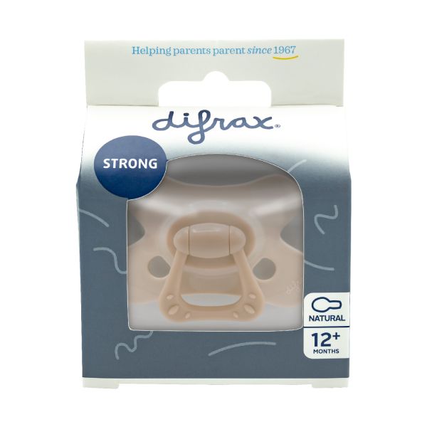 Difrax Fopspeen Naturel Edelsteen - Earth Moonstone - 12+ Mnd