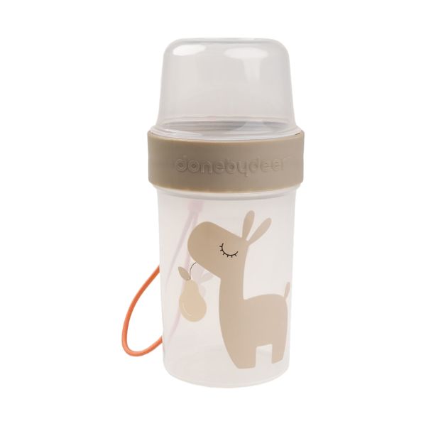Done By Deer Lalee 2-Way Snackbox - Large - Sand