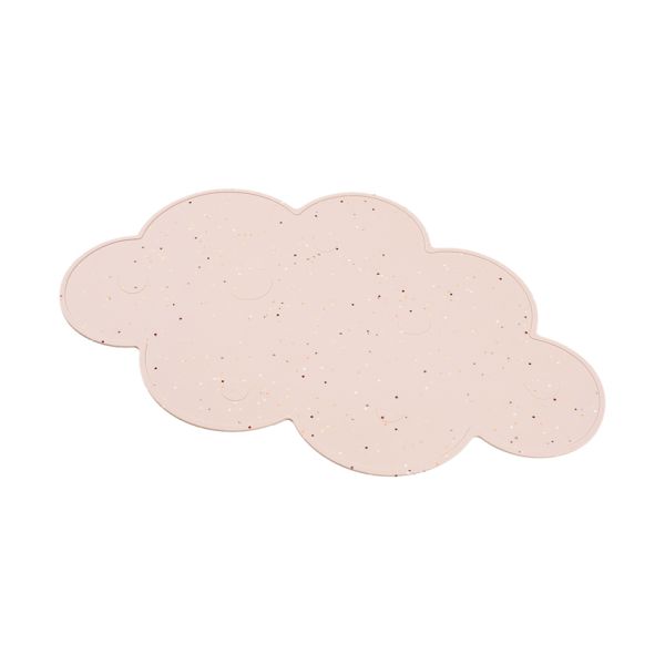 Done by Deer Silicone Placemat - Confetti - Powder