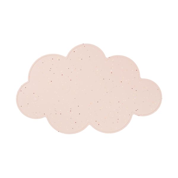 Done by Deer Silicone Placemat - Confetti - Powder
