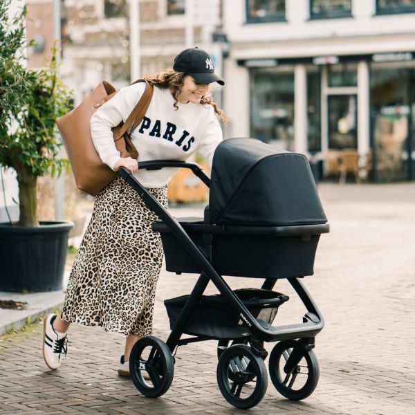 Dubatti Two E2 Kinderwagen 2-in-1 - Black / Pitch Black