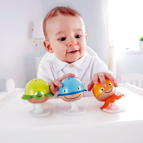 Hape Rammelaar Set - Sea Animals Hape Rammelaar Set - Sea Animals