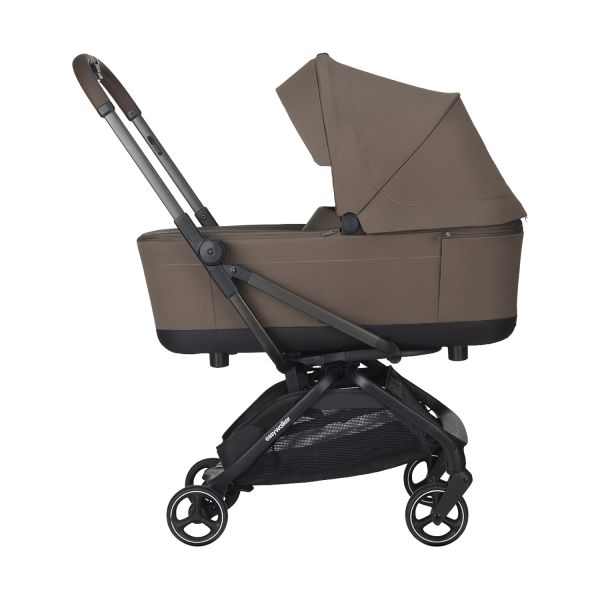 Easywalker Rockey Travel Buggy 2-in-1 - Chestnut Brown