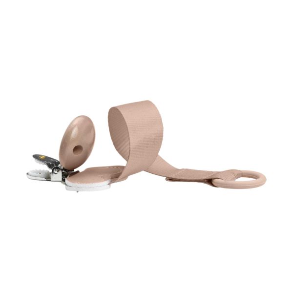 Elodie Details Heart Fopspeenketting – Hout – Blushing Pink