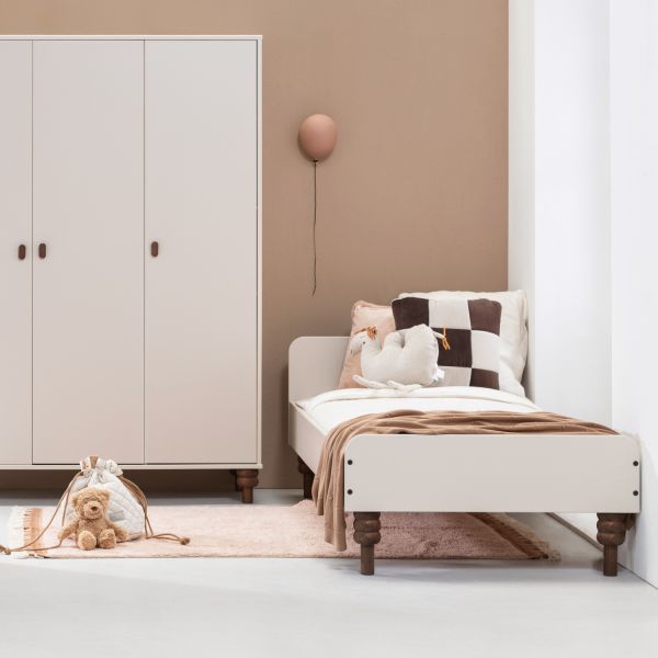 Europe Baby Olivia Bed - 90 x 200 cm - Oatmeal - Bold