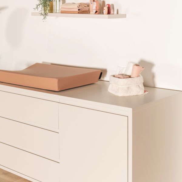 Europe Baby Sterre Babykamer Oatmeal / Oatmeal | Bed 70 x 140 + Commode XL