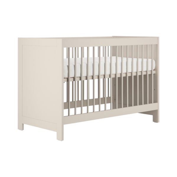 Europe Baby Vittoria III Babykamer Oatmeal | Bed 60 x 120 cm + Commode