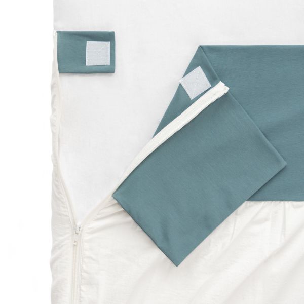 Fedde & Kees Nunki Co-Sleeper - 50 x 90 cm - Deep Blue / Off White