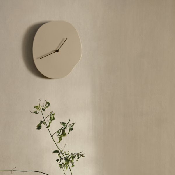 Ferm Living Melt Wandklok - Cashmere