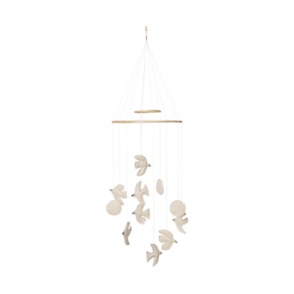 Ferm Living Swif Bird Mobiel - Gebroken Wit