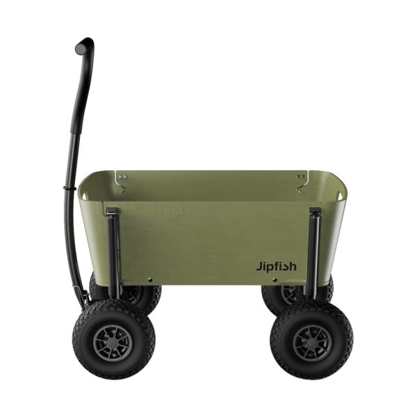 Jipfish Opvouwbare Bolderkar - Sturdy Green 