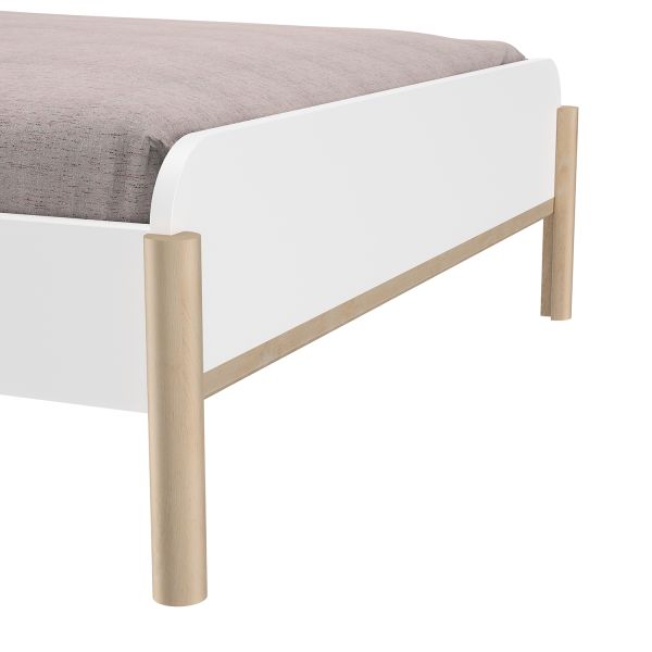 Gami Romy Bed - 90x200 cm - Licht Eikenhout