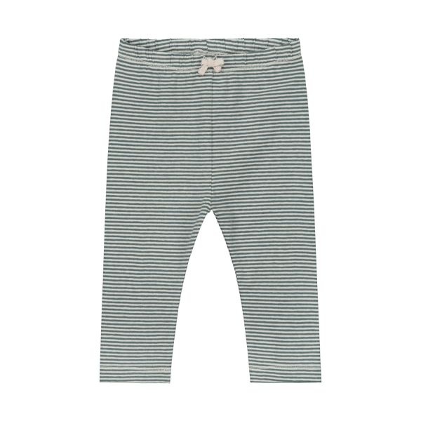 Gray Label Legging - Blue Grey / Cream - 0-3 Mnd