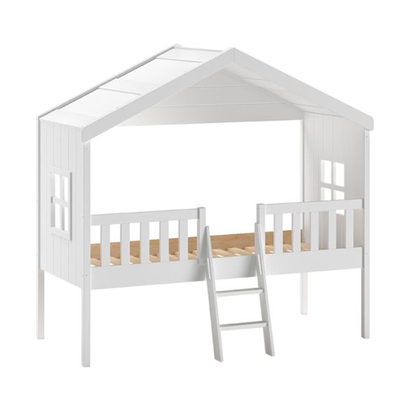 Vipack Huisbed Met Ladder - Wit