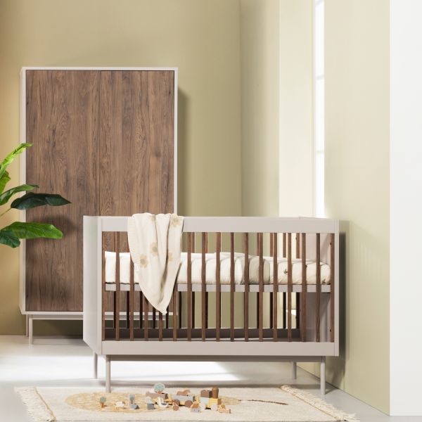 Europe Baby Japandi Babykamer | Commode + Kast