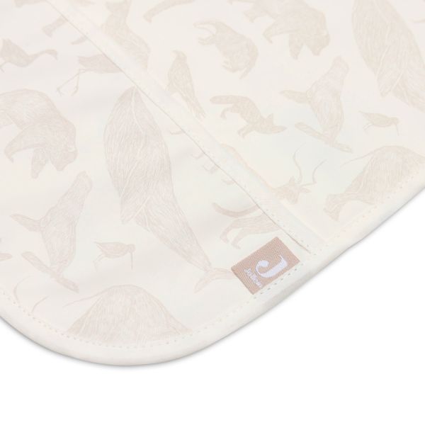 Jollein Animals Slab - Met Mouwen - Nougat