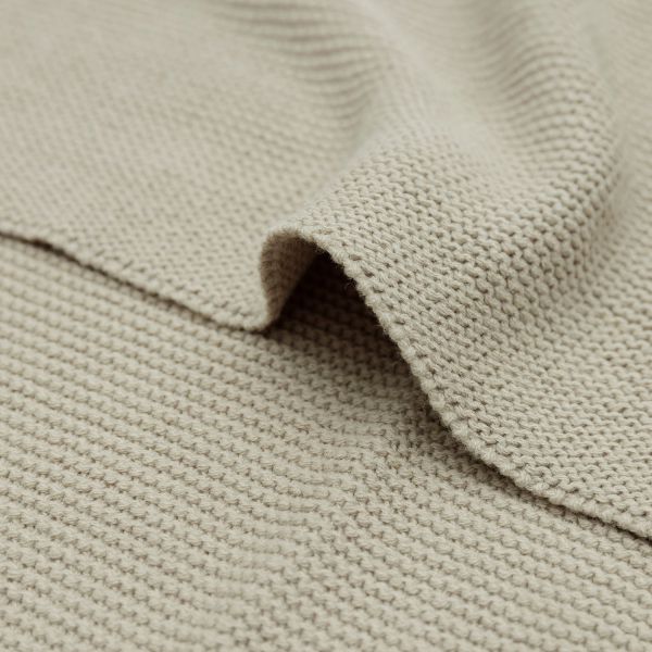 Jollein Basic Knit Ledikantdeken - Olive Green