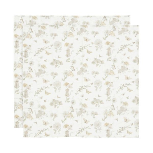 Jollein Dreamy Mouse Multidoek - Hydrofiel - 2 Stuks