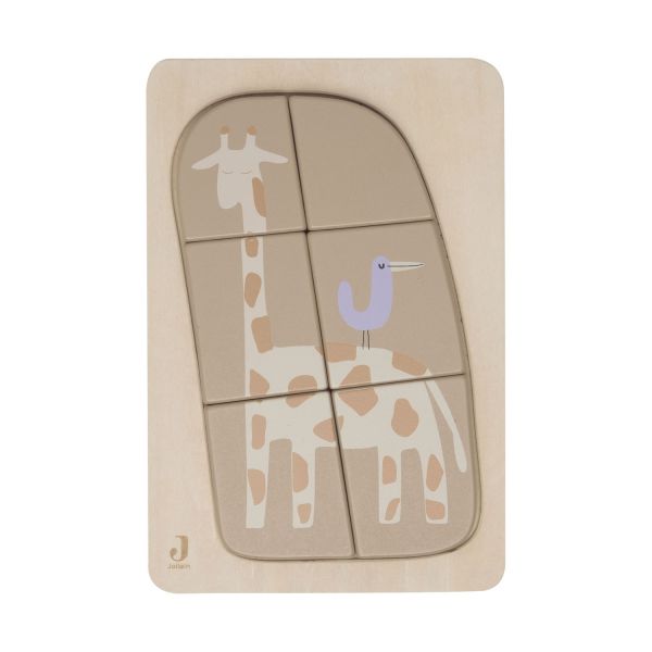 Jollein Jungle Jambo Houten Puzzel - Giraffe