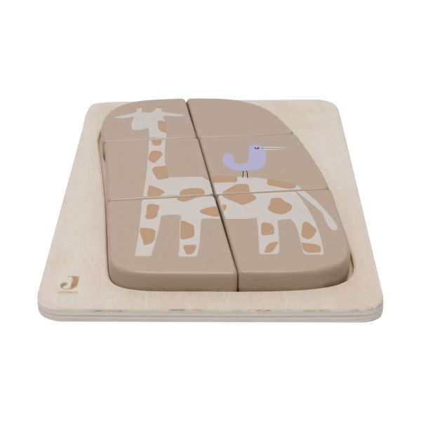 Jollein Jungle Jambo Houten Puzzel - Giraffe