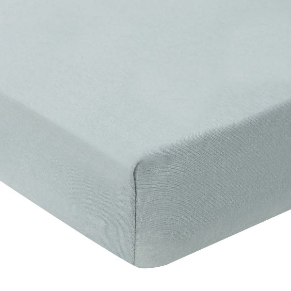 Jollein Hoeslaken - 40/50 x 80/90 cm - Jersey - Sea Green