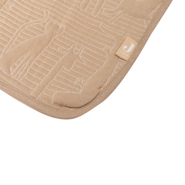 Jollein Jungle Jambo Wiegdeken - 75 x 100 cm - Biscuit / Oatmeal