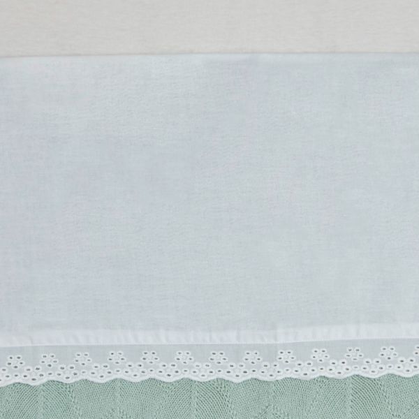 Jollein Lace Wieglaken - 75 x 100 cm - Ivory