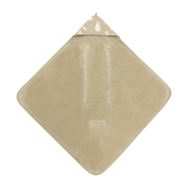 Jollein Miffy en Snuffy Wikkeldeken - Olive Green