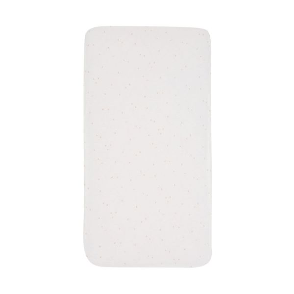 Jollein Twinkling Hoeslaken - 40/50 x 80/90 cm - Jersey - Wild Rose 
