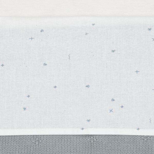 Jollein Twinkling Ledikantlaken - 120 x 150 cm - Sea Green
