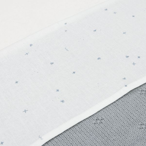 Jollein Twinkling Wieglaken - 75 x 100 cm - Sea Green